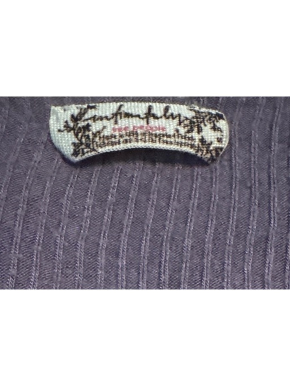 Free People Ribbed Cropped Tank - Small - Picture 3 of 4